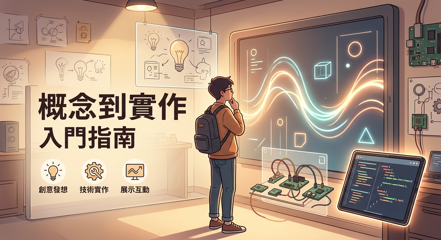 互動裝置藝術入門：從概念到實作的完整指南 - Illustration 2