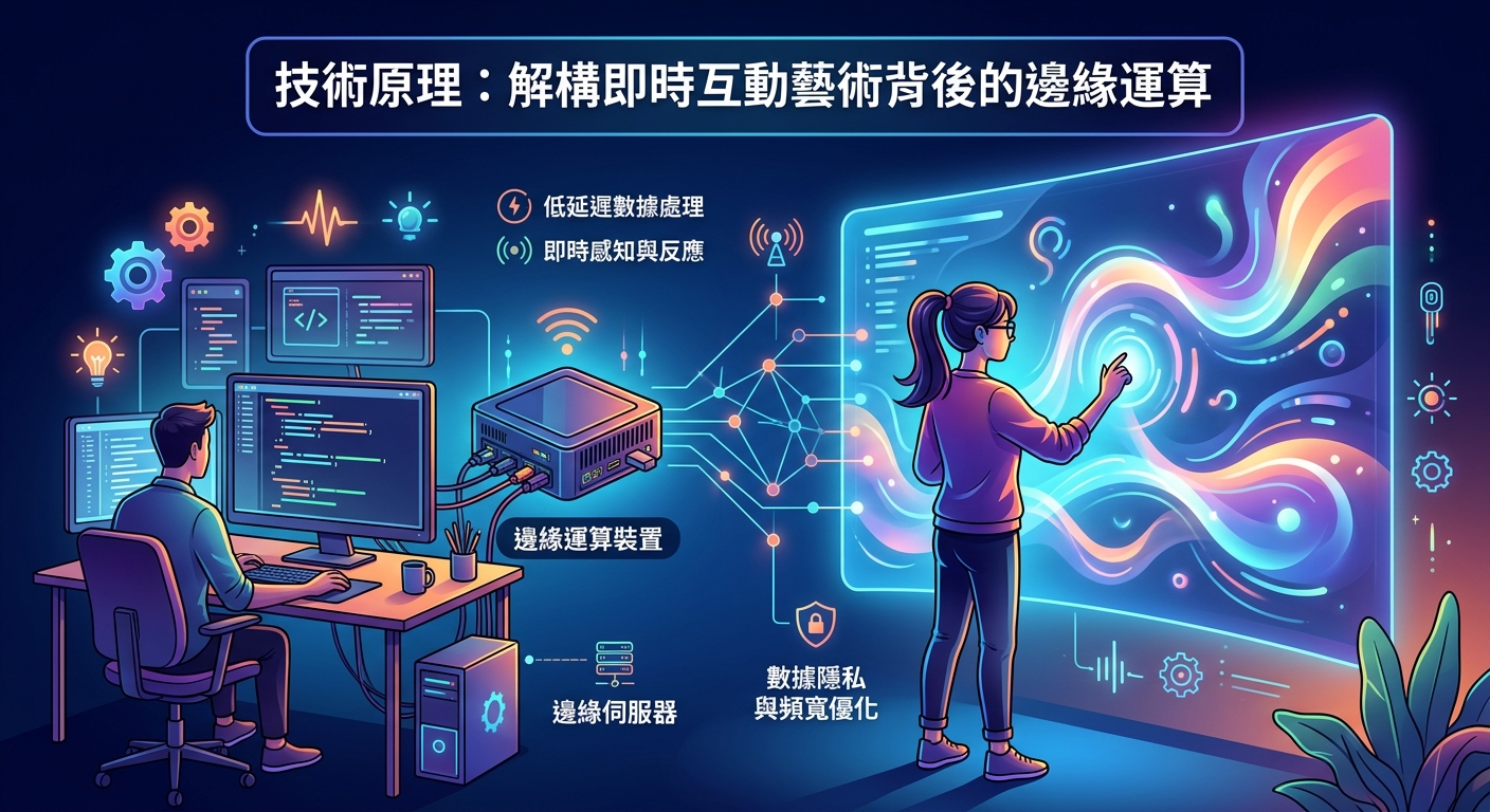 邊緣運算讓即時互動藝術成為可能：技術原理與創作實踐指南 - Illustration 1