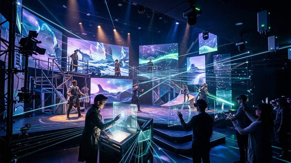 5G 如何改變沉浸式劇場體驗？三個正在發生的創新案例