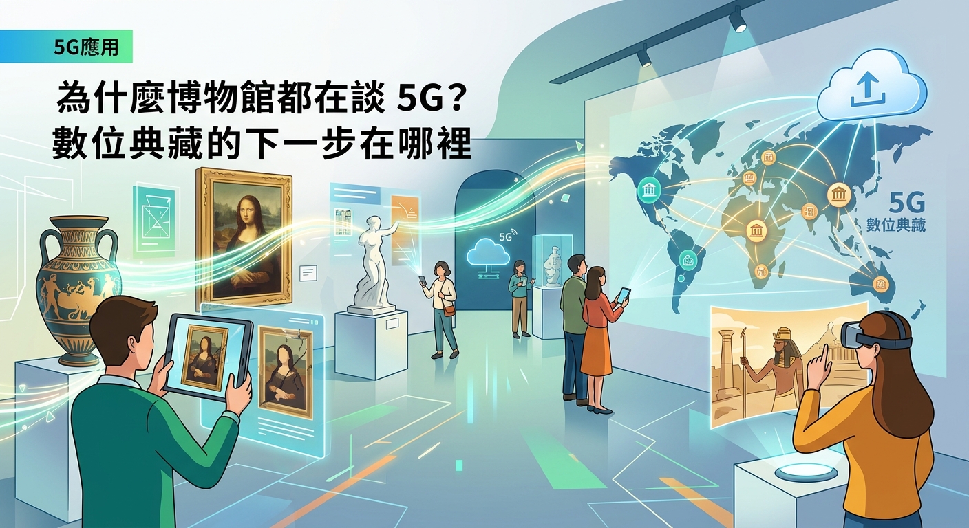 為什麼博物館都在談 5G？數位典藏的下一步在哪裡 - Illustration 1