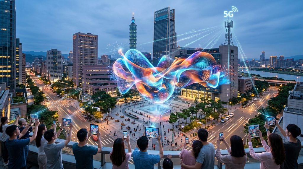 城市成為畫布：5G 驅動的大規模 AR 公共藝術指南