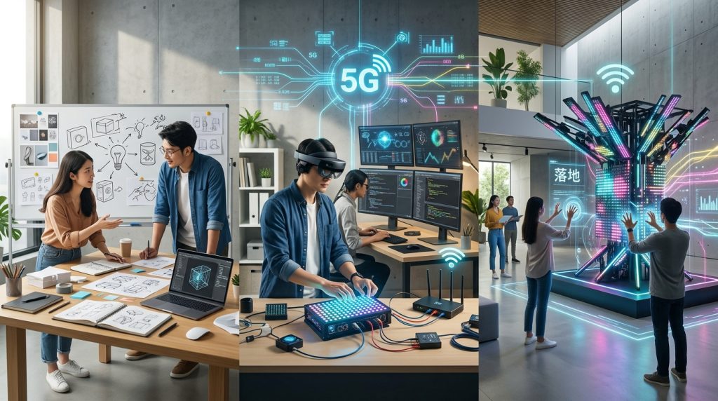 從概念到落地：5G 互動裝置創作的完整工作流程