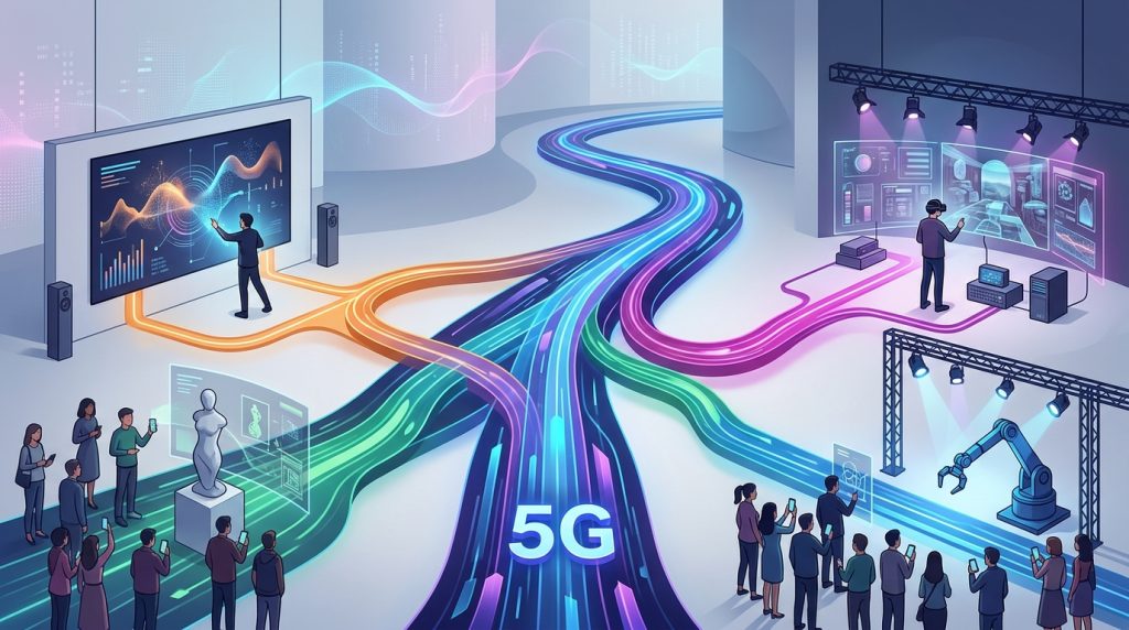 5G 切片技術如何為藝術展演打造專屬網路通道？