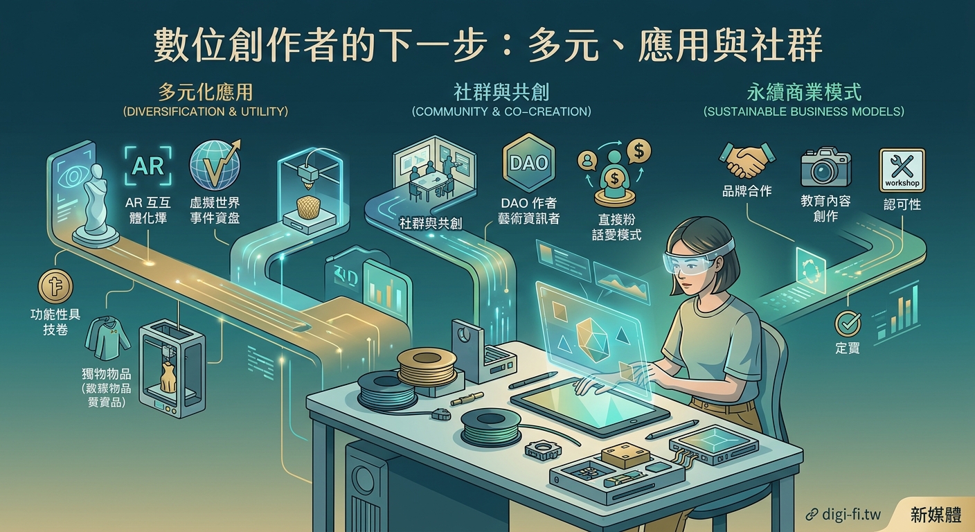 NFT藝術熱潮過後,數位創作者的下一步在哪裡? - Illustration 1