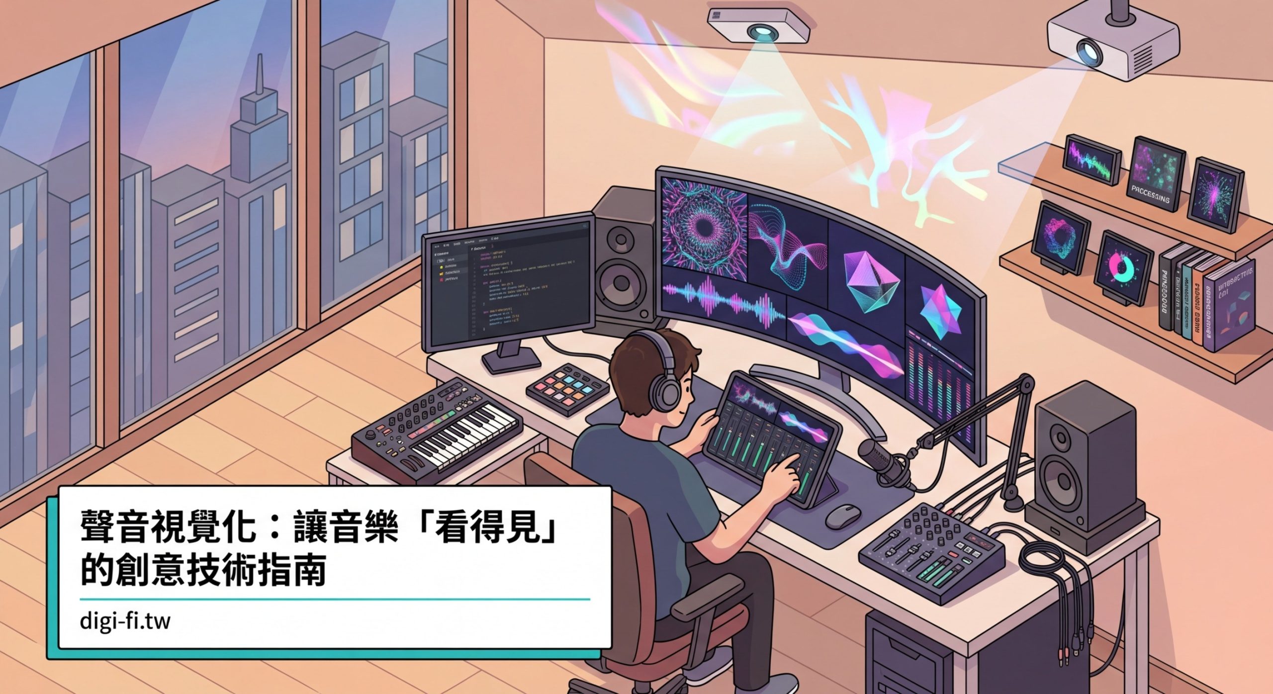 聲音視覺化：讓音樂「看得見」的創意技術指南 - Illustration 2