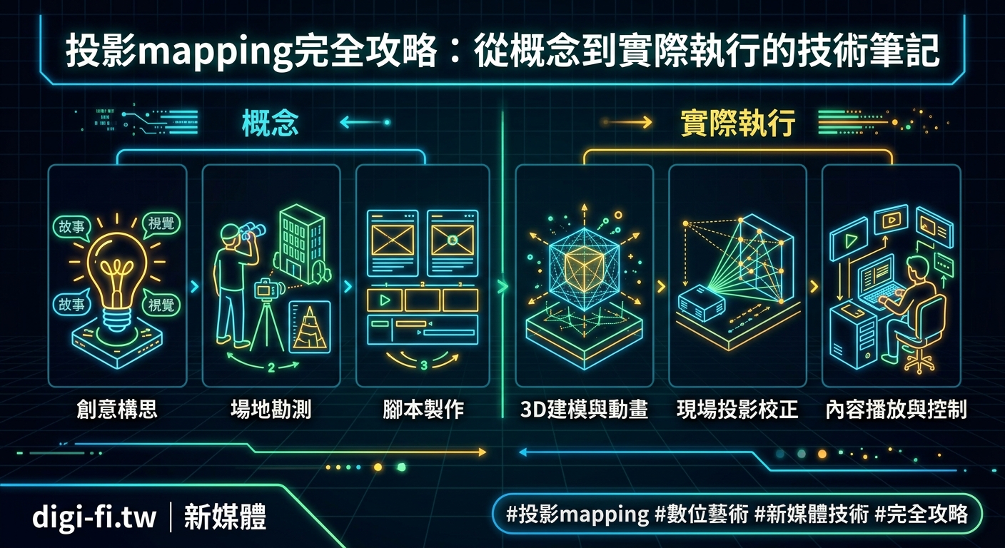投影mapping完全攻略：從概念到實際執行的技術筆記 - Illustration 2
