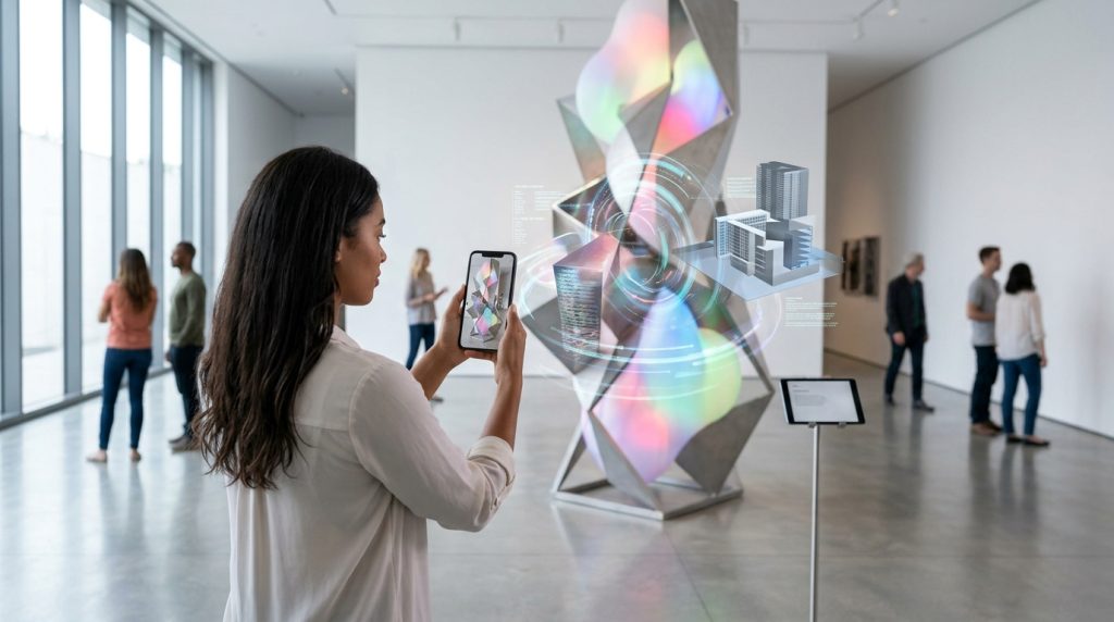 當代美術館如何運用AR技術打造新型態觀展體驗