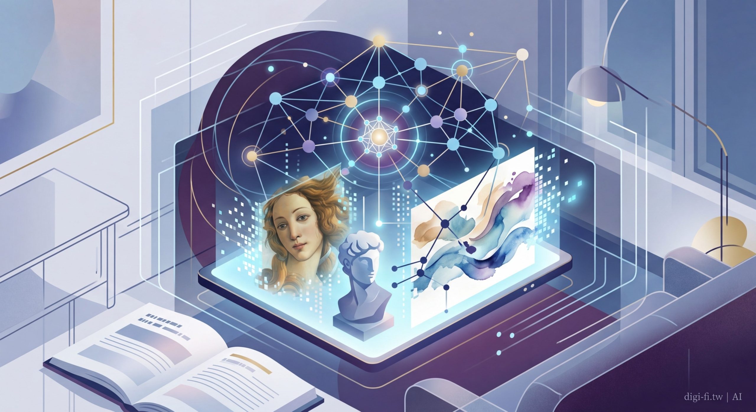 AI 演算法如何「看見」藝術？解密神經網路的美學判斷機制 - Illustration 2