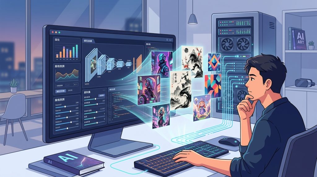 如何用 AI 打造個人化的數位藝術風格？Stable Diffusion 模型訓練實戰