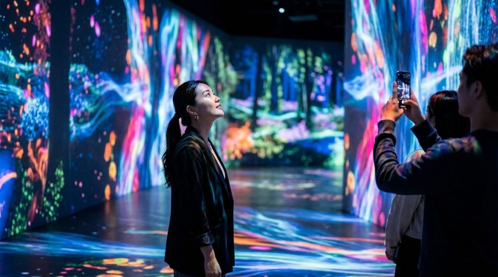 沉浸式藝術展覽正在改變我們欣賞藝術的方式