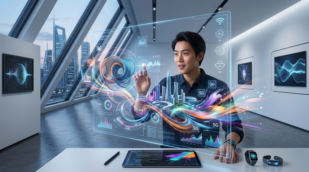 探索2026年數位藝術的新興科技與創作趨勢