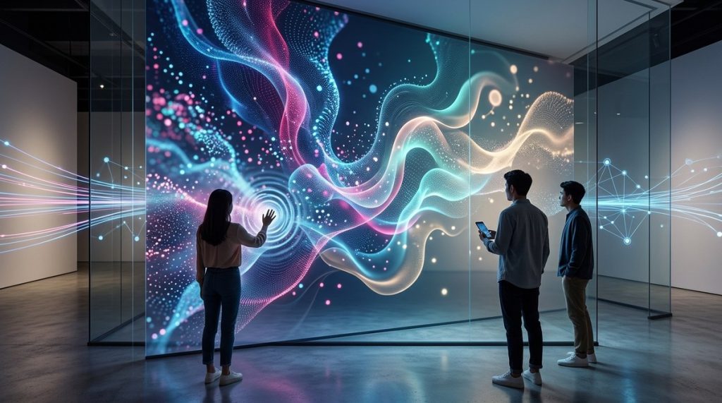 未來藝術的數位轉型：結合5G與人工智慧打造創新展現方式
