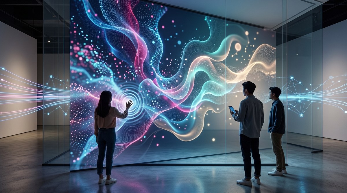 未來藝術的數位轉型：結合5G與人工智慧打造創新展現方式