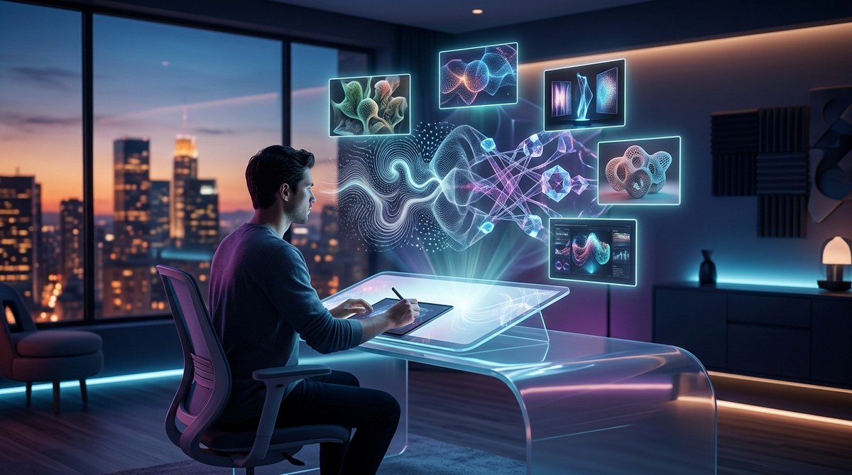 從生成式AI到量子計算：2026年科技藝術創作的五個新興媒材